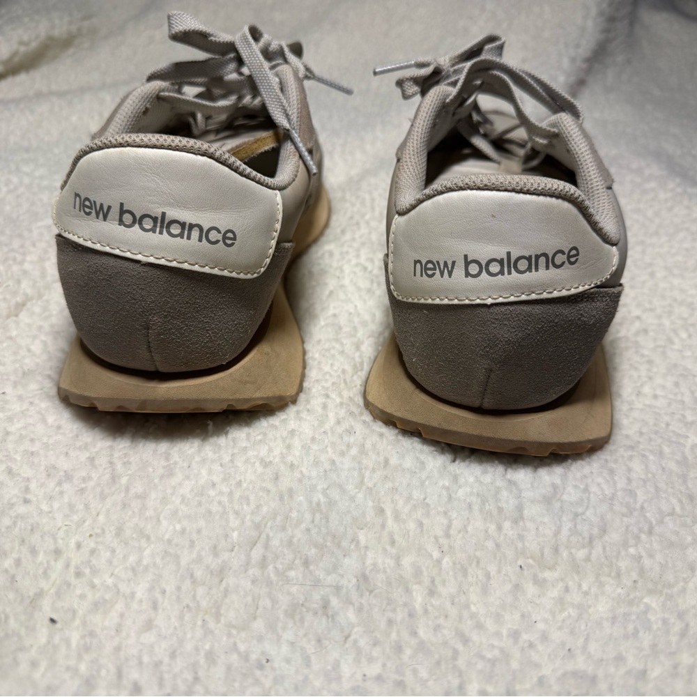 New Balance Suede and Mesh Gray Sneakers - Picture 6 of 10